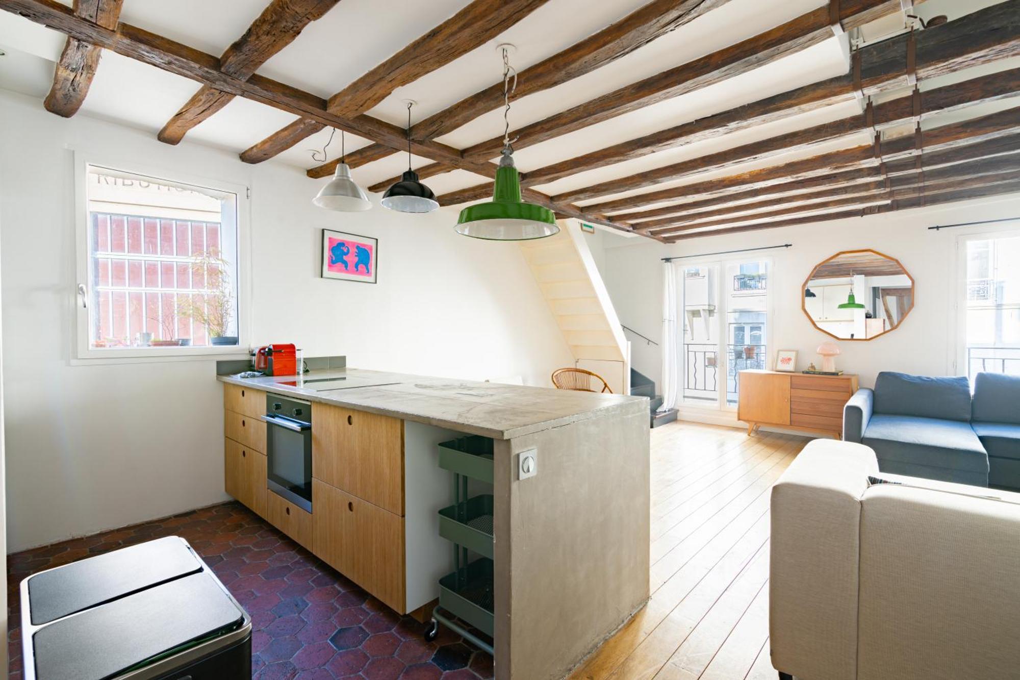 Luxurious 2 Bedroom Canal Saint Martin Saint Lazare París Exterior foto