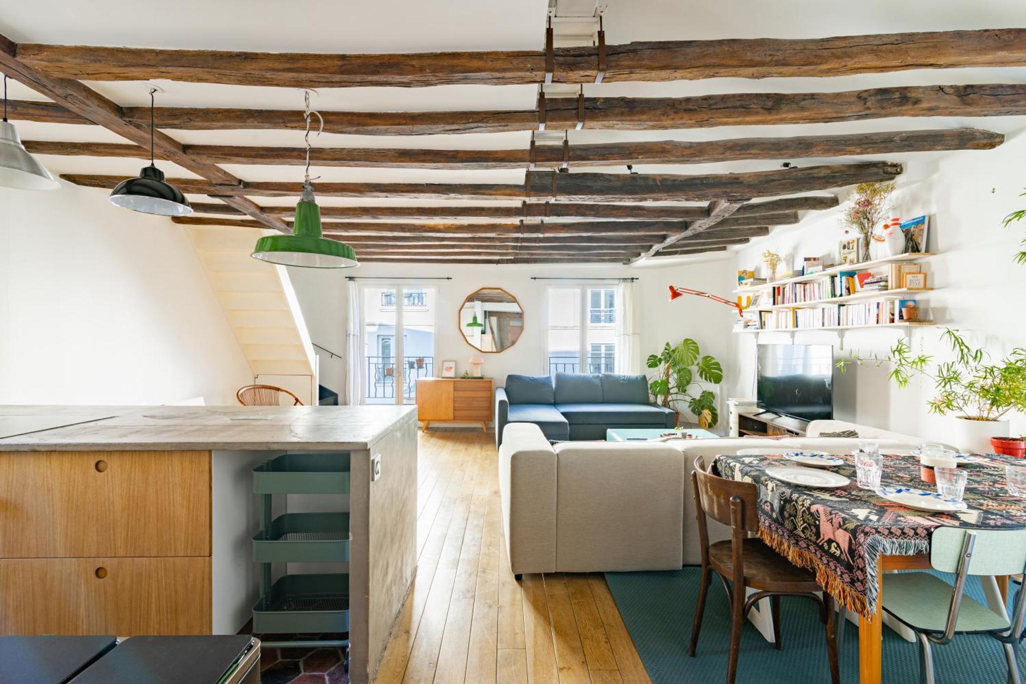 Luxurious 2 Bedroom Canal Saint Martin Saint Lazare París Exterior foto