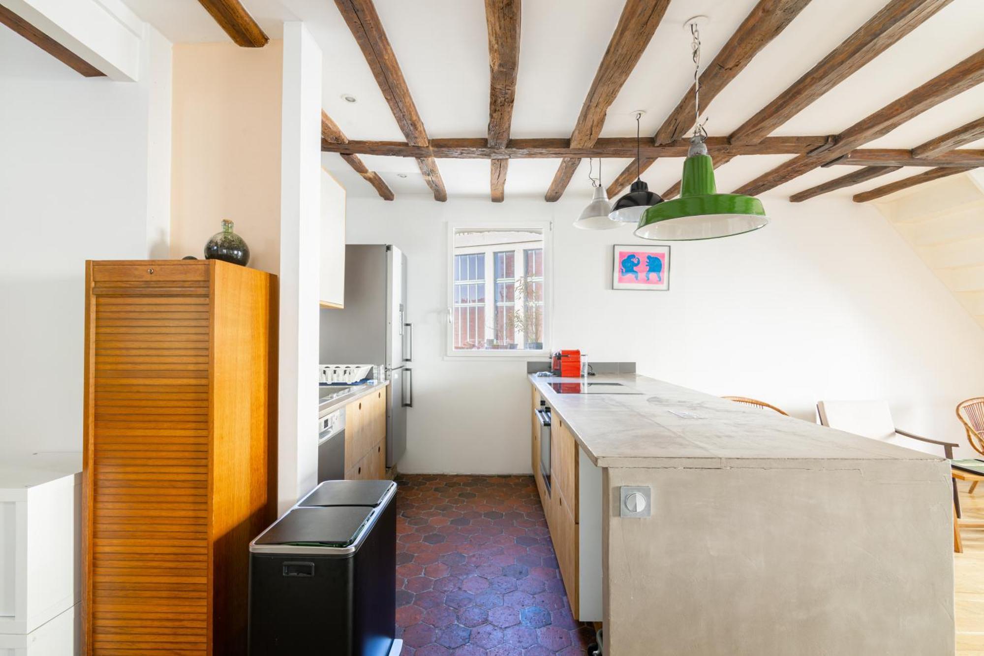 Luxurious 2 Bedroom Canal Saint Martin Saint Lazare París Exterior foto